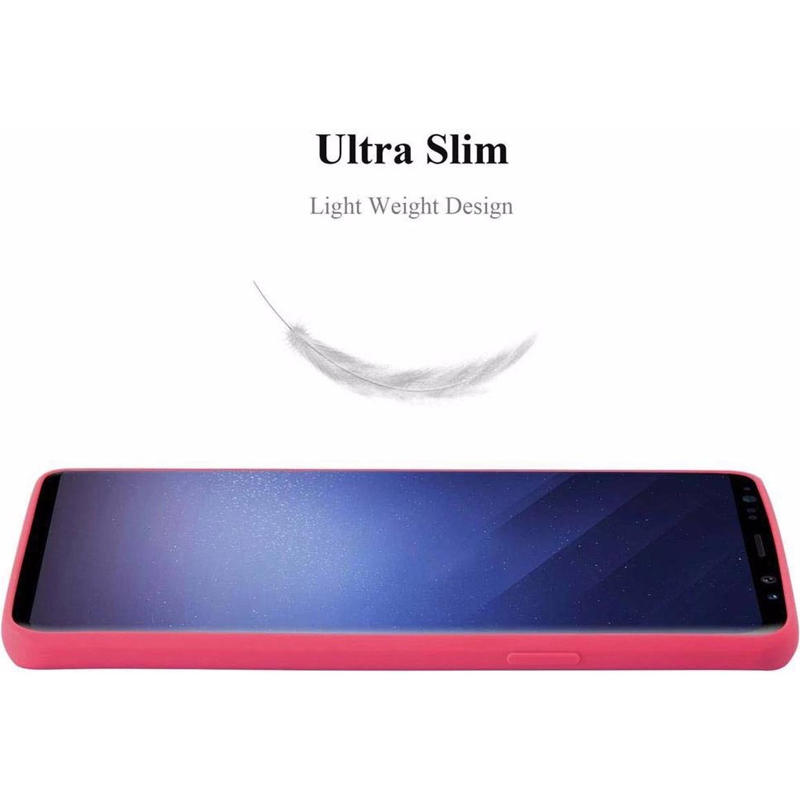Thumbnail - Cadorabo TPU Candy Cover (Samsung Galaxy S9+), Smartphone Hülle, Rot