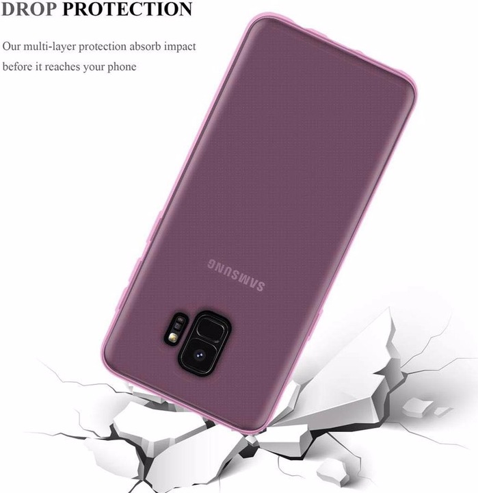 Produktbild Cadorabo TPU Ultra Slim AIR Cover (Samsung Galaxy S9+)