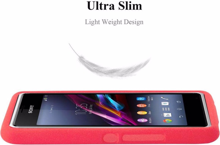 Actual product image Cadorabo TPU Frosted Cover