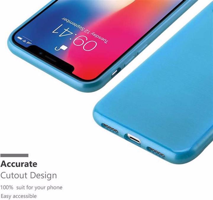 Image du produit Cadorabo Couverture TPU brossé (Apple iPhone X)