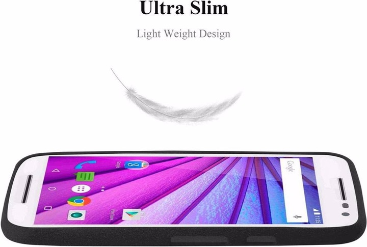 Actual product image Cadorabo TPU Frosted Cover (Motorola Moto G3)