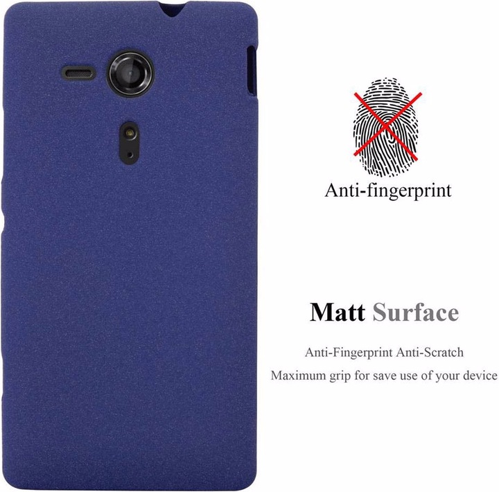 Produktbild Cadorabo TPU Frosted Cover (Sony Xperia SP)