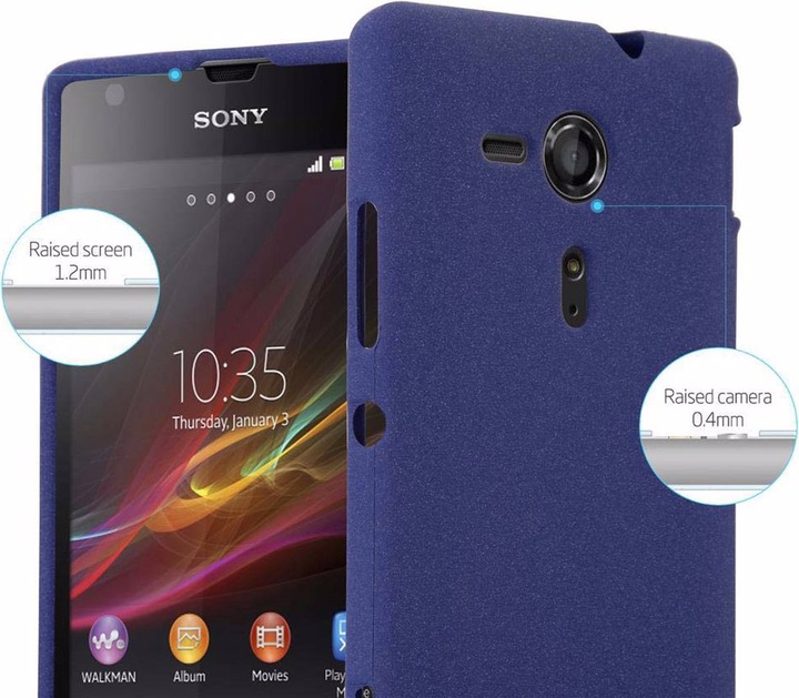 Produktbild Cadorabo TPU Frosted Cover (Sony Xperia SP)