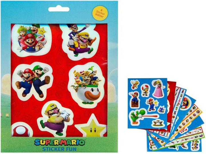 Immagine prodotto NoName Super Mario Stickervel 5st