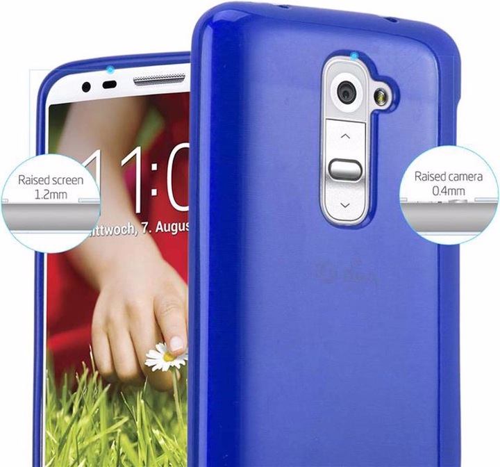 Image du produit Cadorabo Couverture TPU brossé (LG G2 Mini)