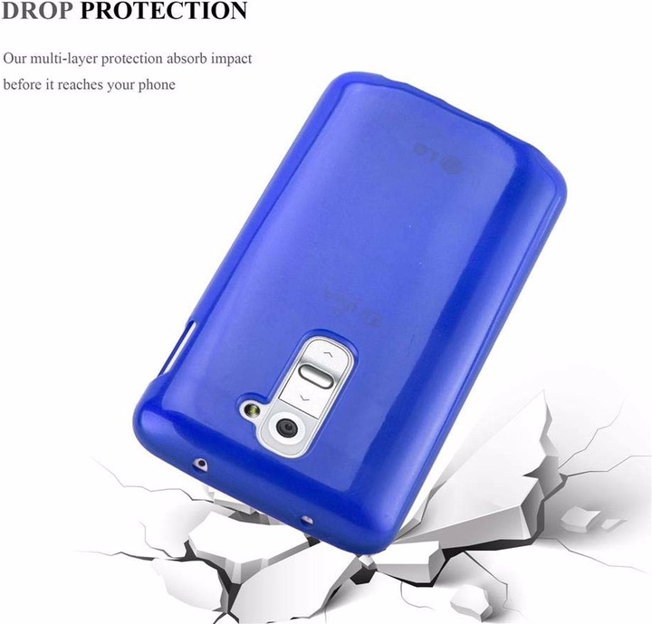 Image du produit Cadorabo Couverture TPU brossé (LG G2 Mini)