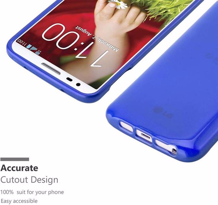 Image du produit Cadorabo Couverture TPU brossé (LG G2 Mini)