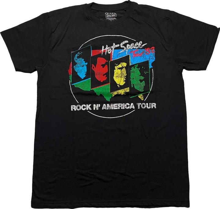 Actual product image Queen Hot Space Tour '82 TShirt (XXL)