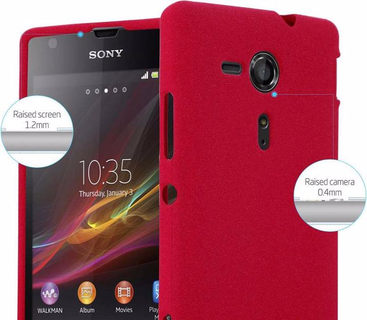 Actual product image Cadorabo TPU Frosted Cover (Sony Xperia SP)