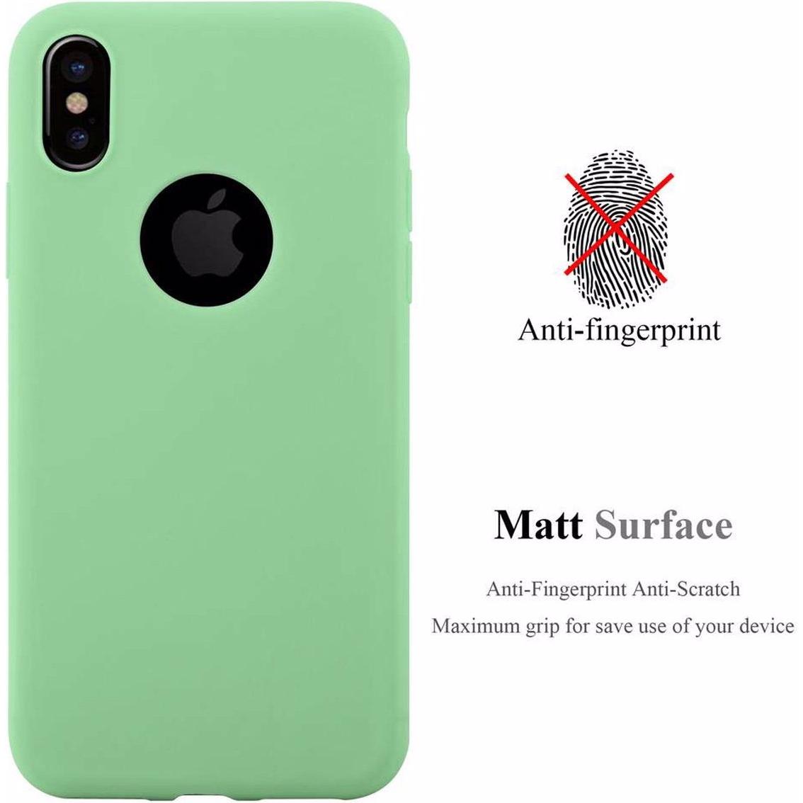 Thumbnail - Cadorabo TPU Candy Cover (Apple iPhone XS Max), Smartphone Hülle, Grün