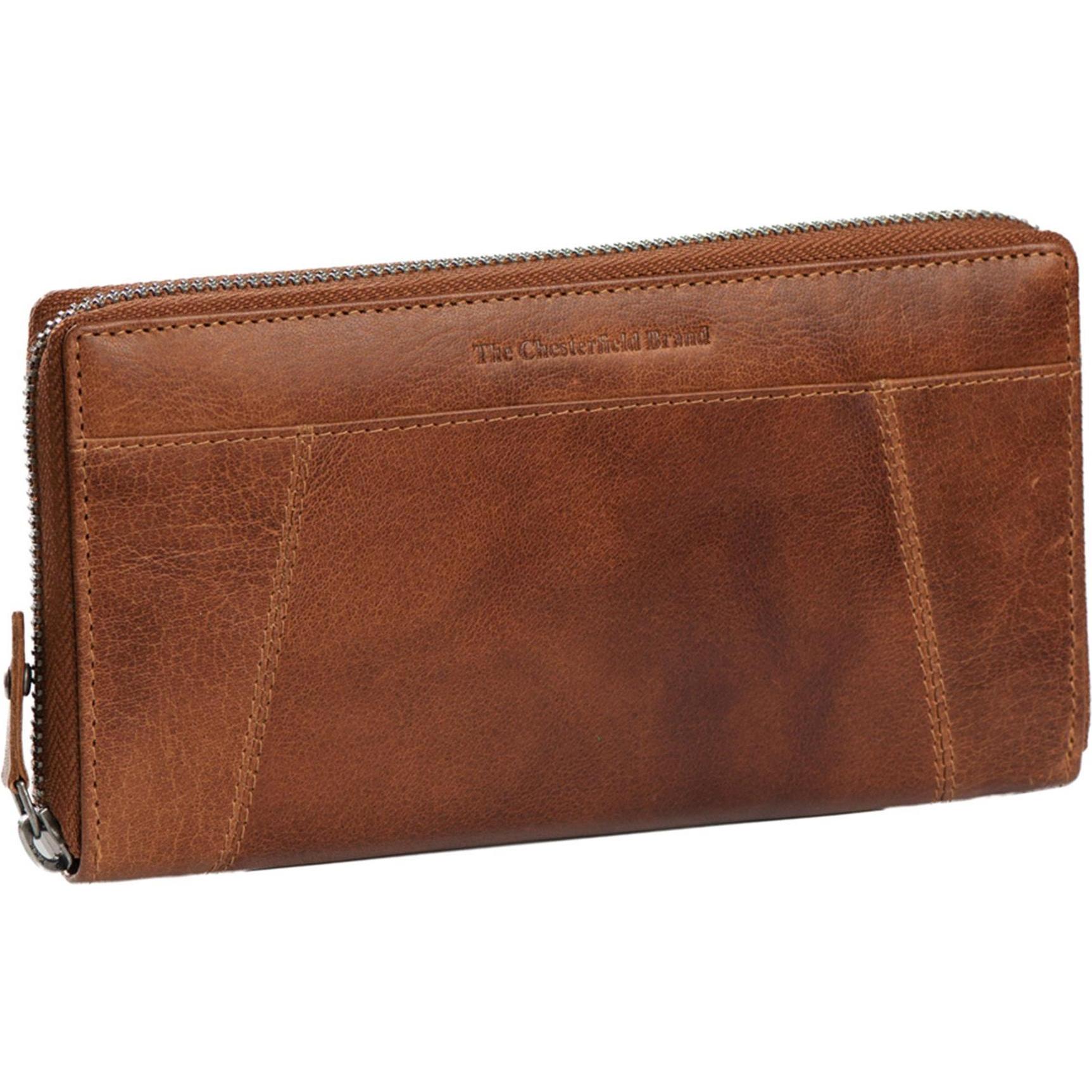 The Chesterfield Brand, Damen, Portemonnaie, Antique Buff Geldbörse RFID Schutz Leder 19 cm, Braun