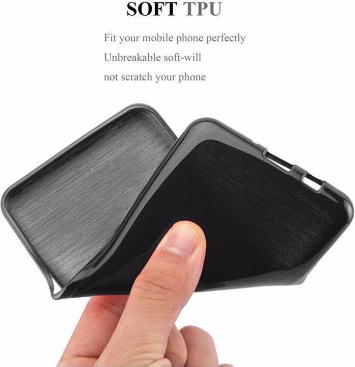 Image du produit Cadorabo Couverture TPU brossé (Apple iPhone 8 Plus, Apple iPhone 7 Plus, Apple iPhone 7s Plus)