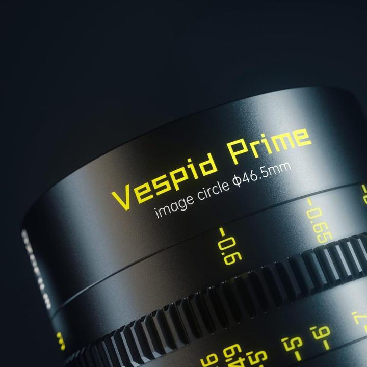 Actual product image Dzofilm Vespid Prime 100mm T2.1 Cinema Lens (full size)