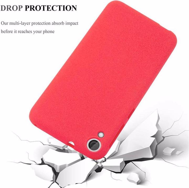 Actual product image Cadorabo TPU Frosted Cover (HTC Desire 820)