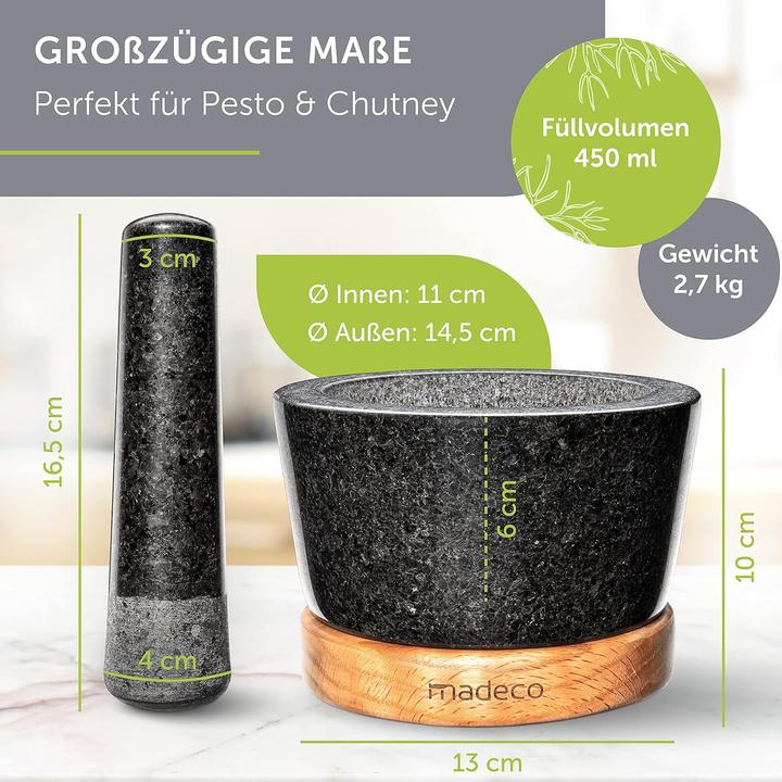 Actual product image Madeco Mörser mit Stössel