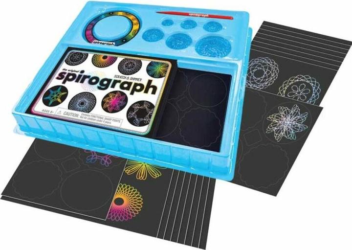 Image du produit Playmonster Spirograph Scratch & Shimmer