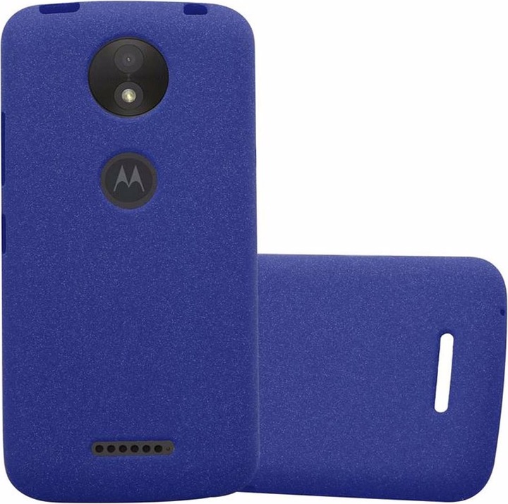 Actual product image Cadorabo TPU Frosted Cover (Motorola Moto C Plus)