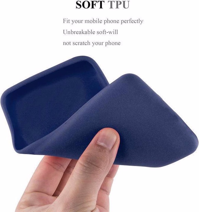 Actual product image Cadorabo TPU Frosted Cover (Motorola Moto C Plus)