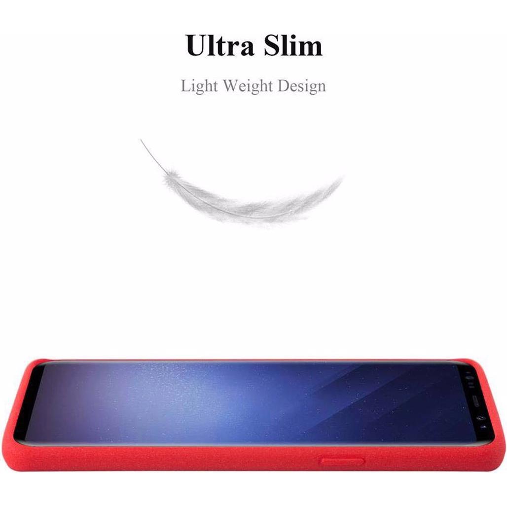Thumbnail - Cadorabo TPU Frosted Cover (Samsung Galaxy S9+), Smartphone Hülle, Rot