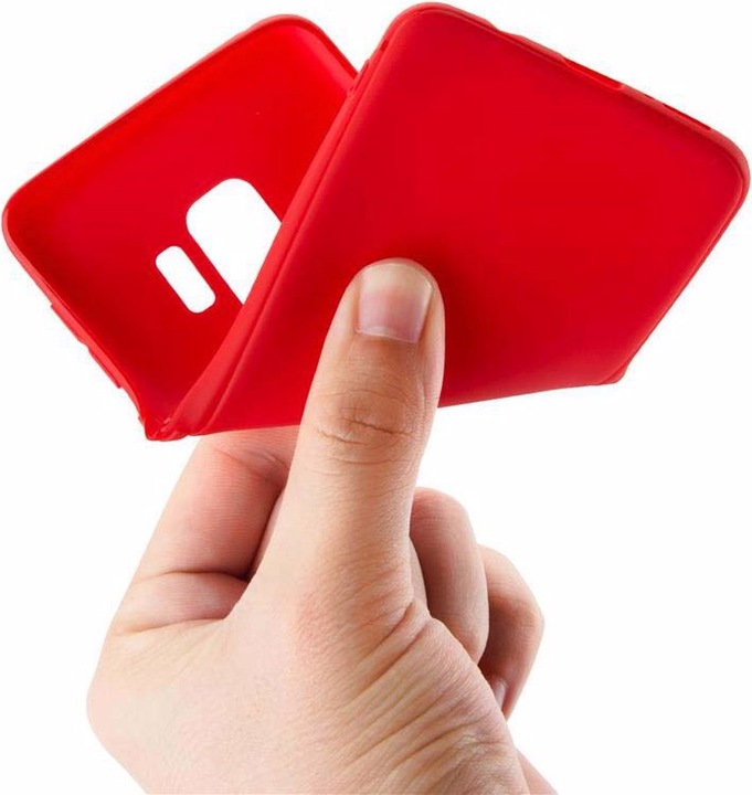 Actual product image Cadorabo TPU Frosted Cover (Samsung Galaxy S9+)