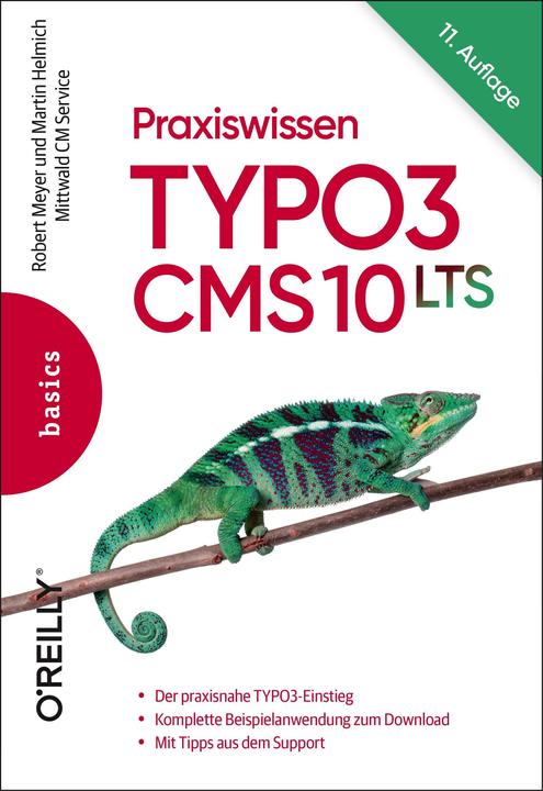Produktbild Praxiswissen TYPO3 CMS 10 LTS (Deutsch, Martin Helmich, 2020)