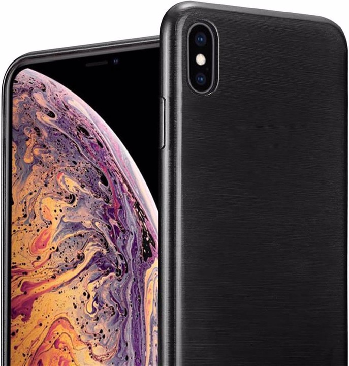 Image du produit Cadorabo Couverture TPU brossé (Apple iPhone XS Max)