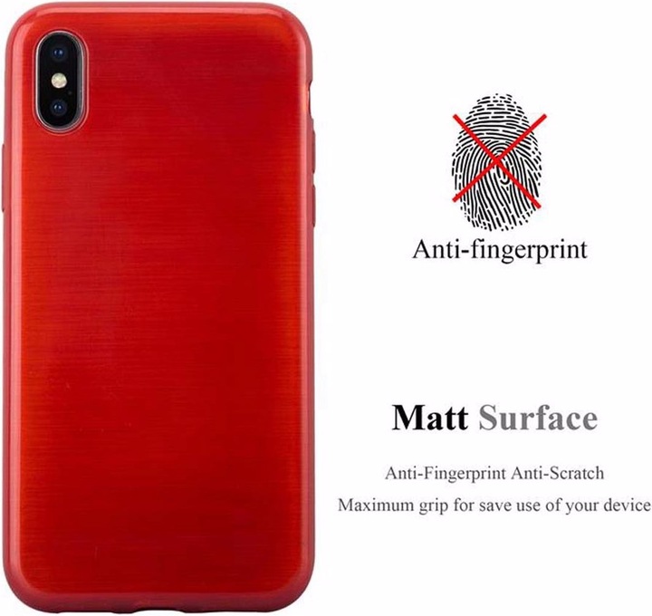 Immagine prodotto Cadorabo Copertura spazzolata in TPU (Apple iPhone X)