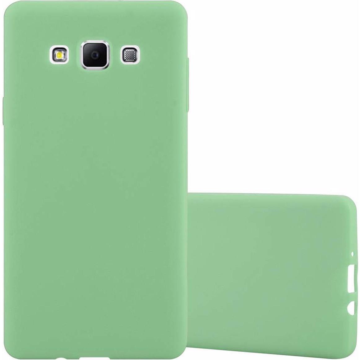 Thumbnail - Cadorabo TPU Candy Cover (Samsung Galaxy A7), Smartphone Hülle, Grün