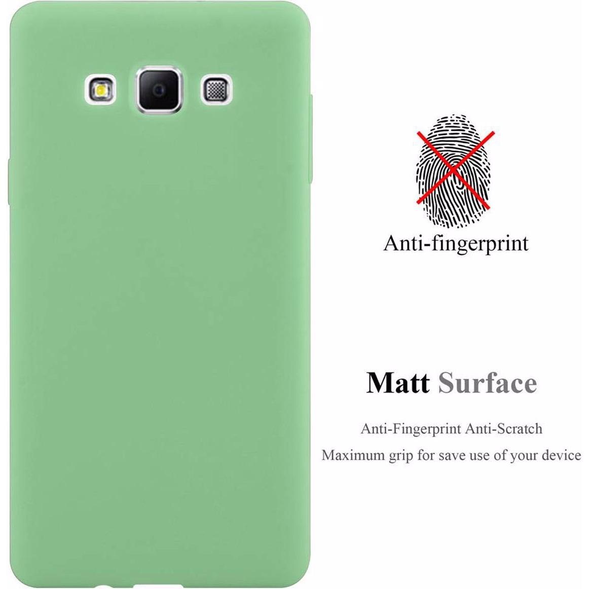 Thumbnail - Cadorabo TPU Candy Cover (Samsung Galaxy A7), Smartphone Hülle, Grün