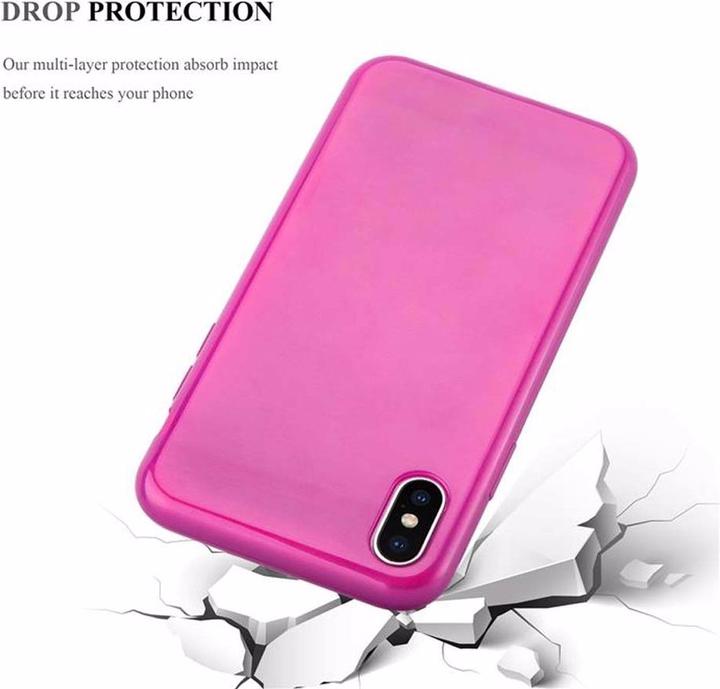Immagine prodotto Cadorabo Copertura spazzolata in TPU (Apple iPhone X, Apple iPhone XS)