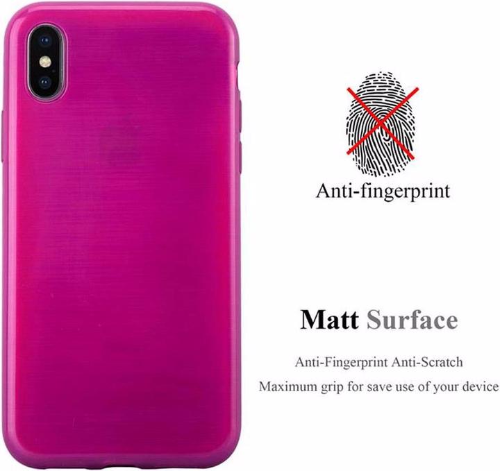 Immagine prodotto Cadorabo Copertura spazzolata in TPU (Apple iPhone X, Apple iPhone XS)