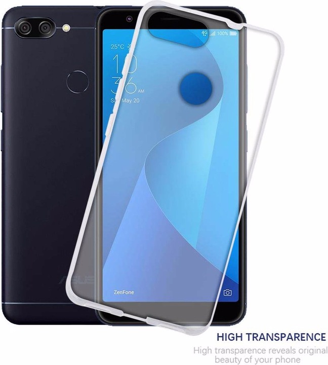 Actual product image Cadorabo TPU Ultra Slim AIR Cover (Asus Zenfone Max Plus (M1))