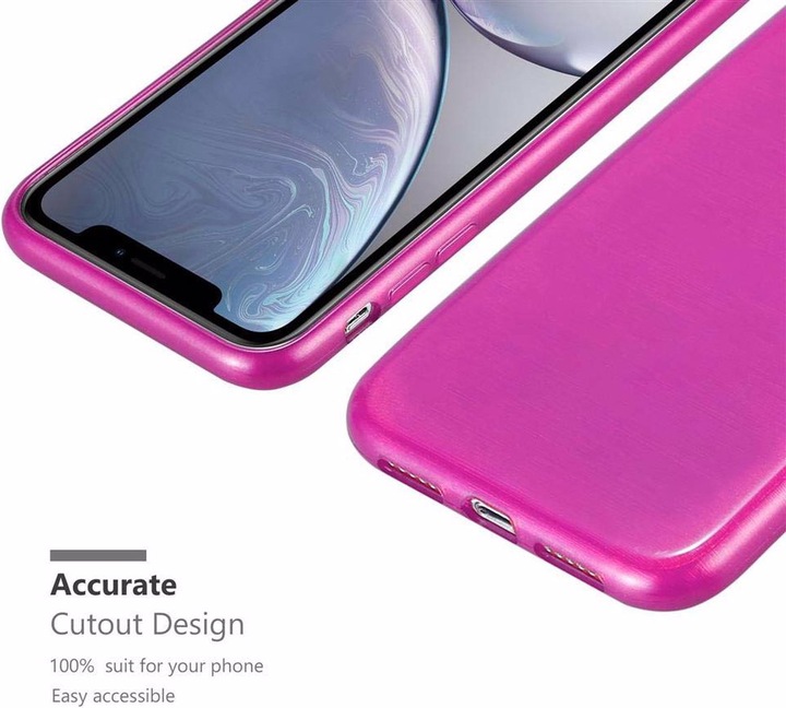 Image du produit Cadorabo Couverture TPU brossé (Apple iPhone XR)
