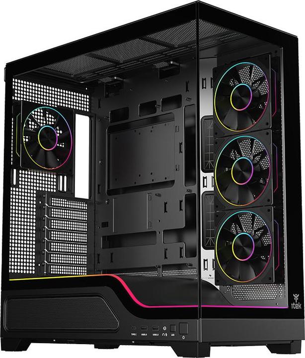 Actual product image Itek Showbui Wave 82b (ATX, ITX, Micro ATX (mATX))