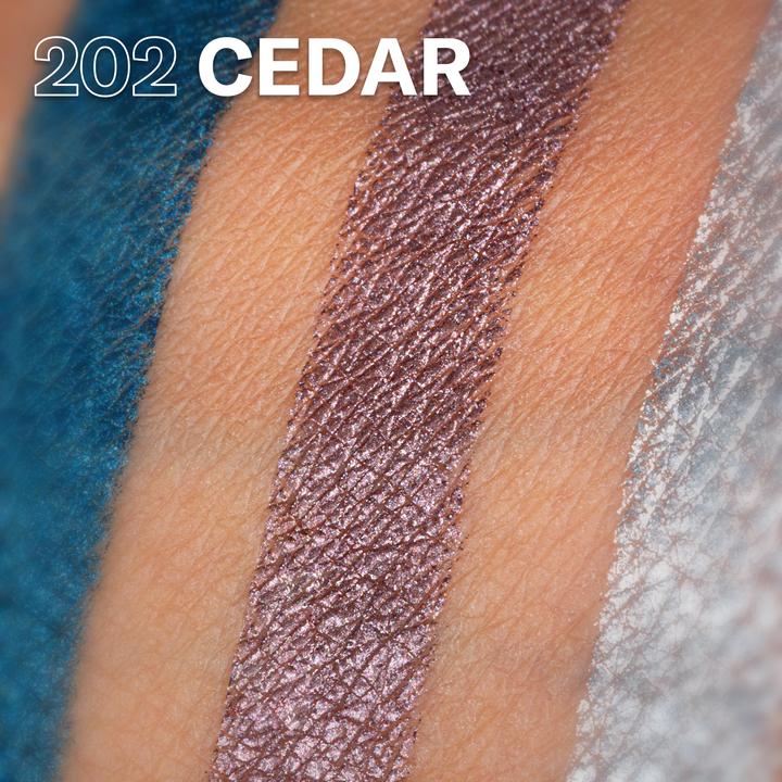 Actual product image Mesauda Pearl Compact Eyeshadow, Cedar 202, 1.8g (202 Cedar)