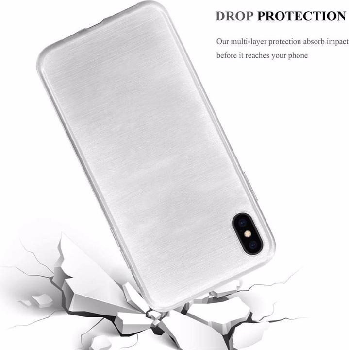Image du produit Cadorabo Couverture TPU brossé (Apple iPhone XS Max)