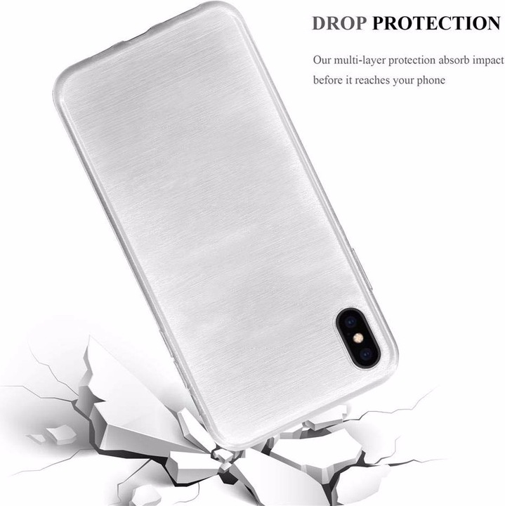 Image du produit Cadorabo Couverture TPU brossé (Apple iPhone XS Max)