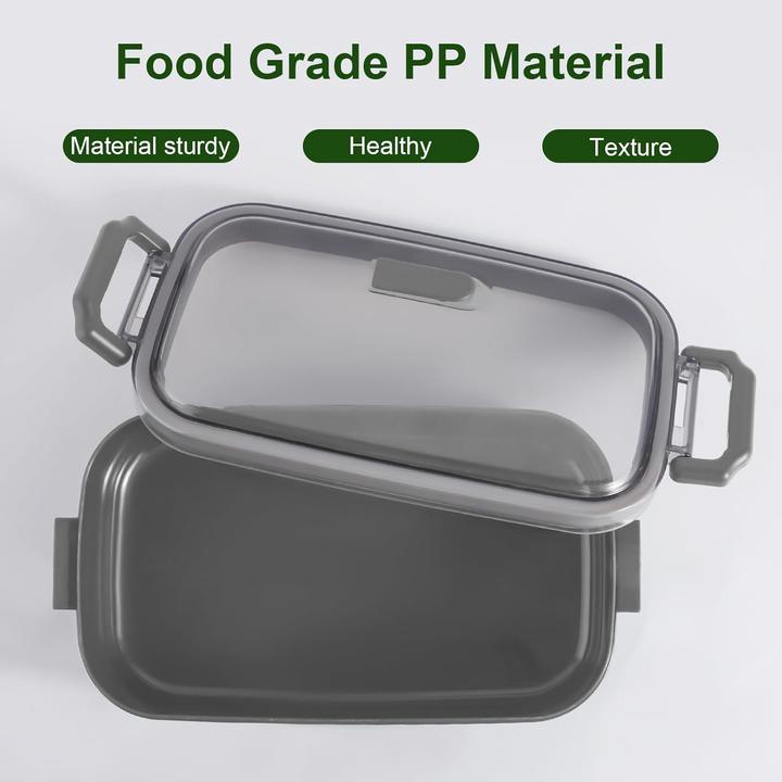 Produktbild Beeptrum Stapelbare Bento-Lunchbox inkl. Besteck