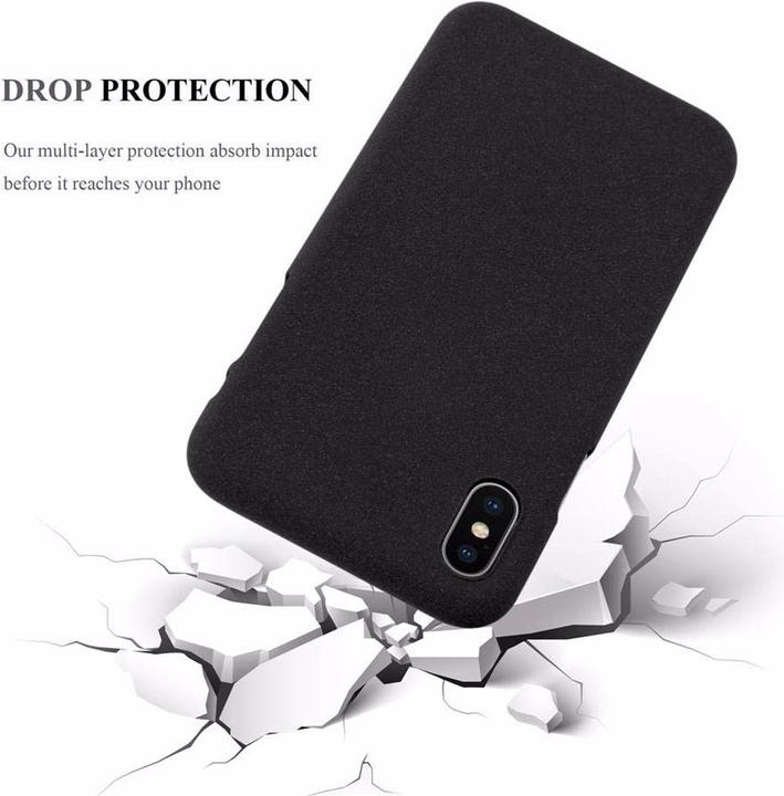 Produktbild Cadorabo TPU Frosted Cover (Apple iPhone X)