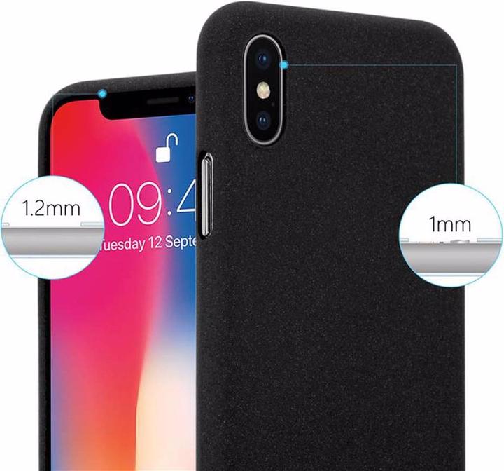 Produktbild Cadorabo TPU Frosted Cover (Apple iPhone X)