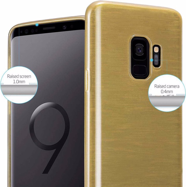Image du produit Cadorabo Couverture TPU brossé (Samsung Galaxy S9+)