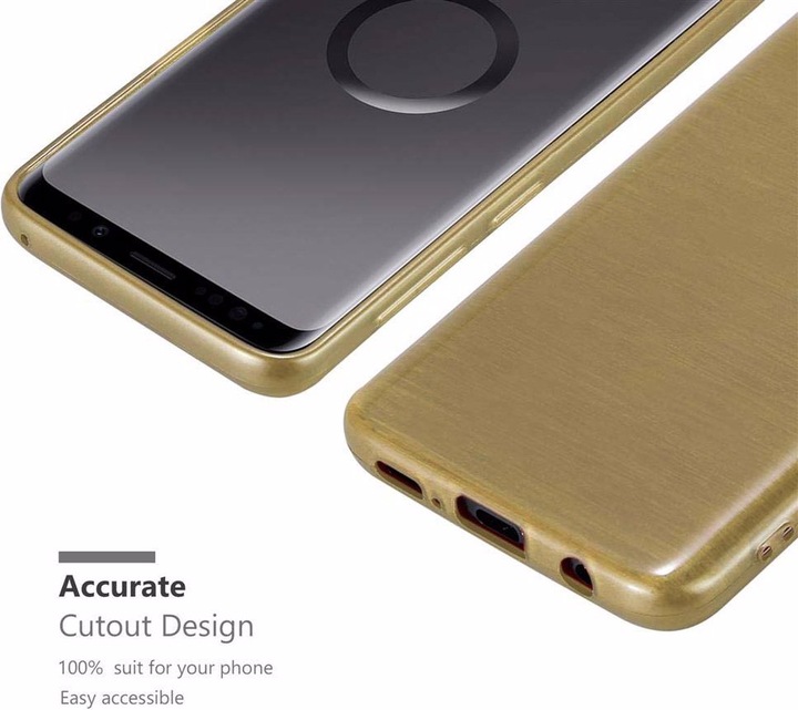 Image du produit Cadorabo Couverture TPU brossé (Samsung Galaxy S9+)