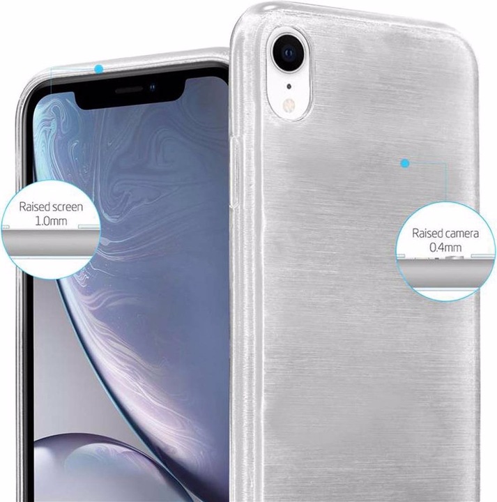 Image du produit Cadorabo Couverture TPU brossé (Apple iPhone XR)