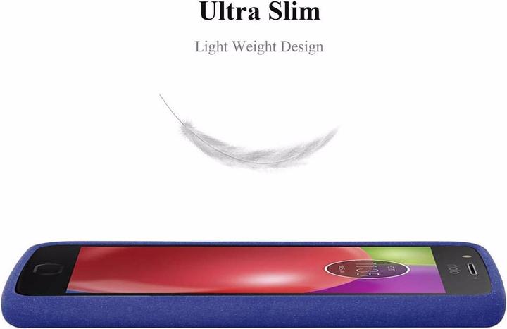 Actual product image Cadorabo TPU Frosted Cover (Motorola Moto E4)