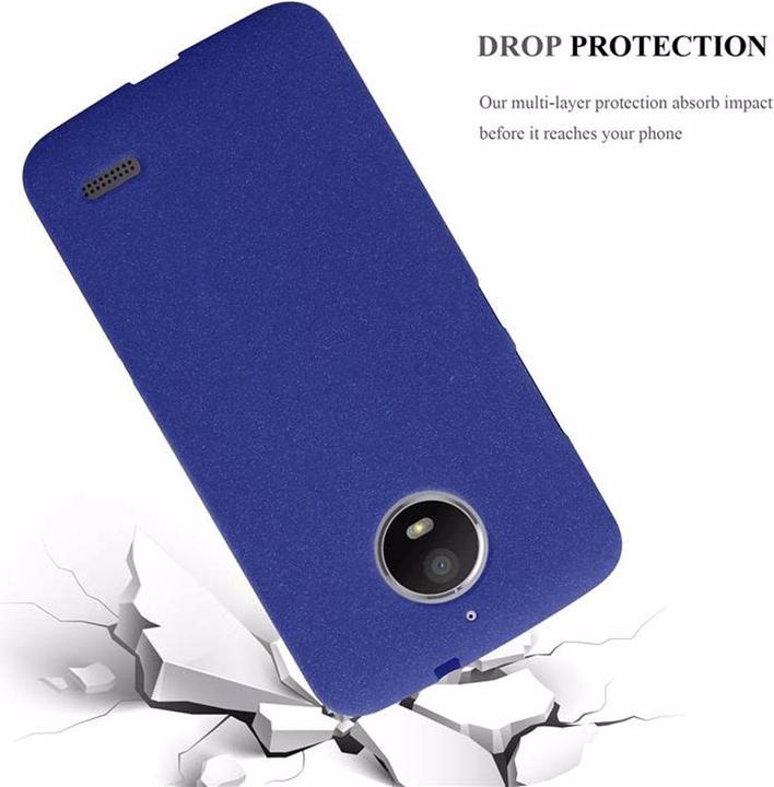 Actual product image Cadorabo TPU Frosted Cover (Motorola Moto E4)