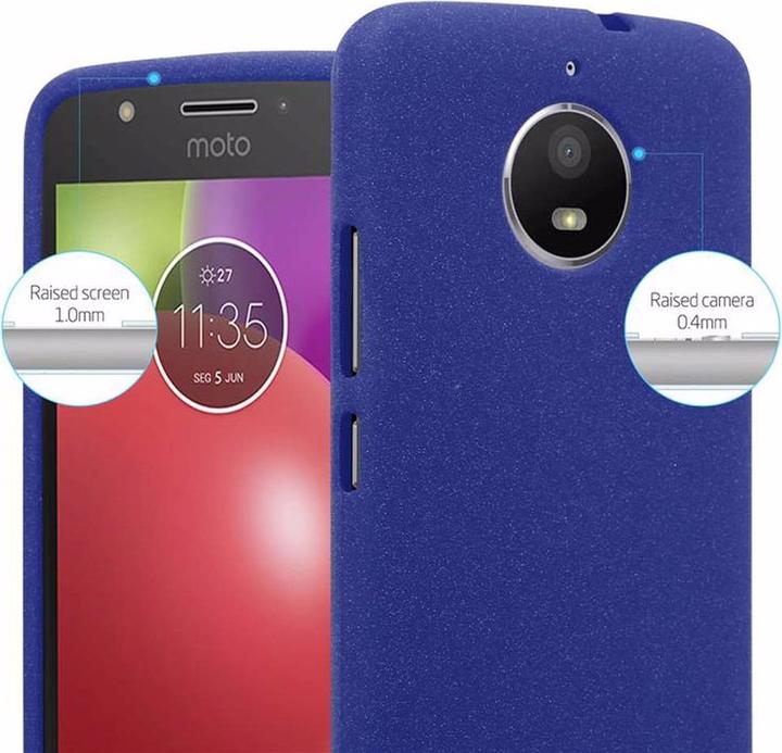 Actual product image Cadorabo TPU Frosted Cover (Motorola Moto E4)