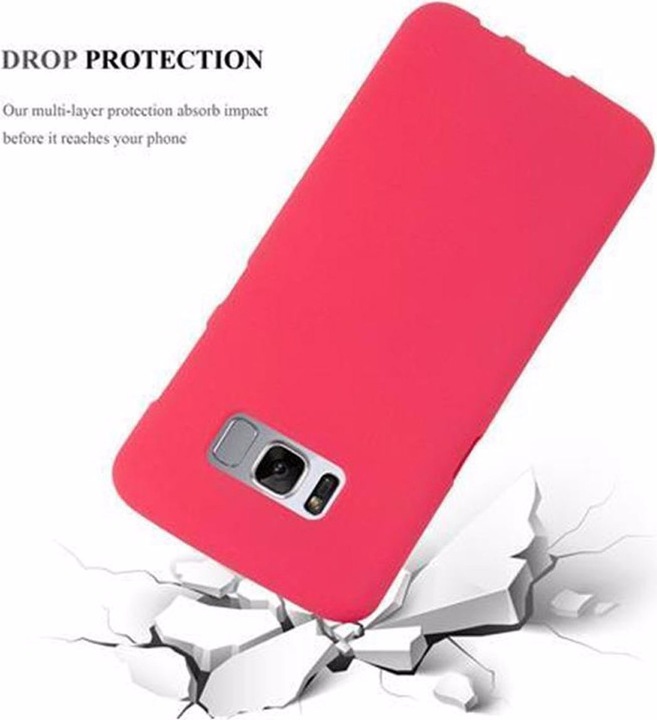 Produktbild Cadorabo TPU Frosted Cover (Samsung Galaxy S8+)