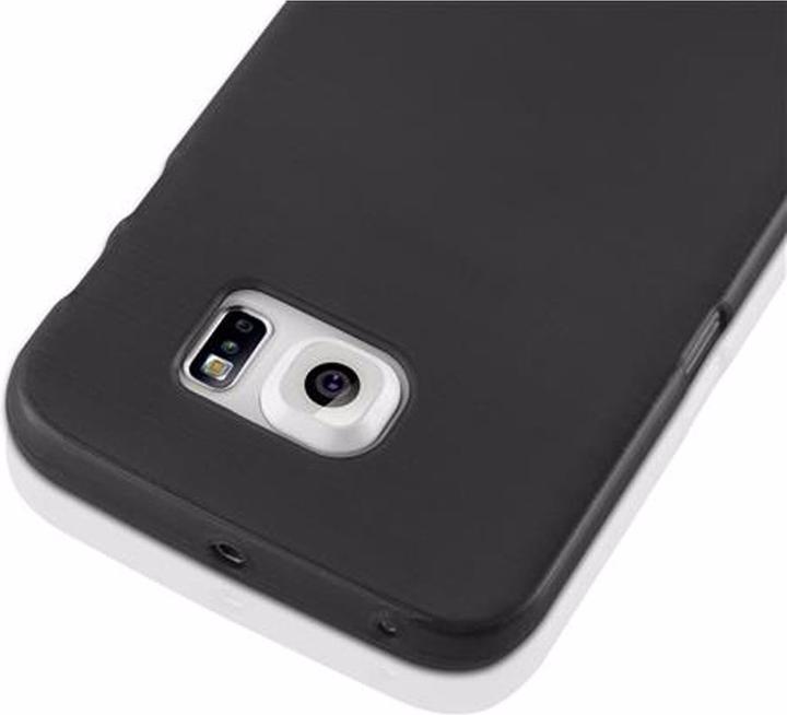 Produktbild Cadorabo TPU Brushed Cover (Samsung Galaxy S6 Edge)