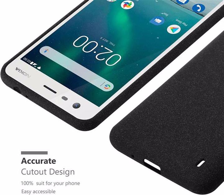 Produktbild Cadorabo TPU Frosted Cover (Nokia 2)