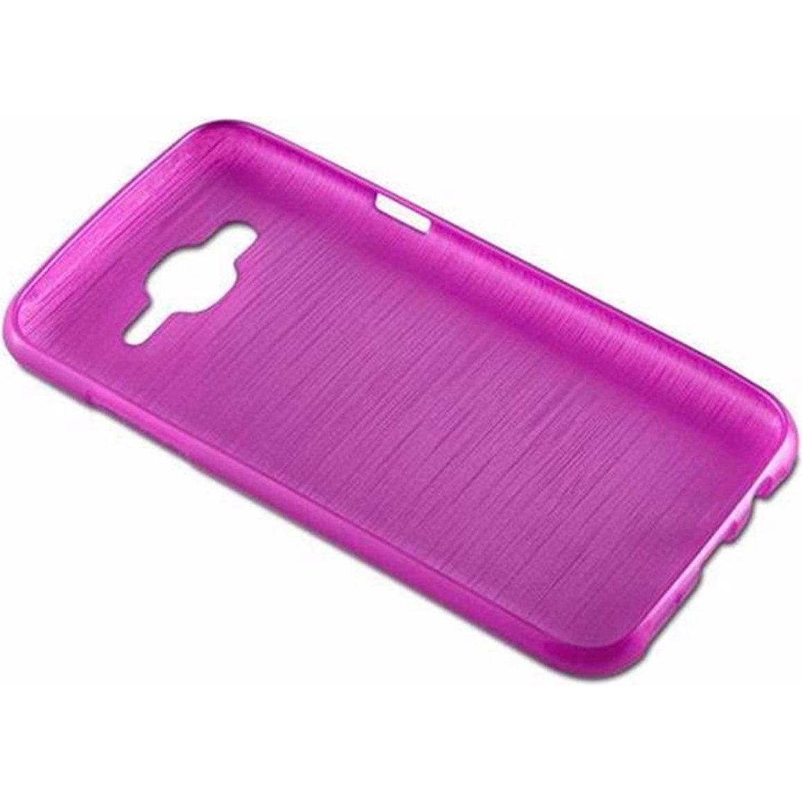 Thumbnail - Cadorabo TPU Brushed Cover (Samsung Galaxy J5 (2015)), Smartphone Hülle, Rosa